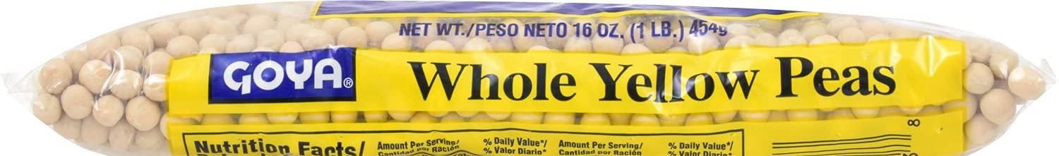 image:imageGoya Foods Whole Yellow Peas Dry 16 Ounce Pack of 24