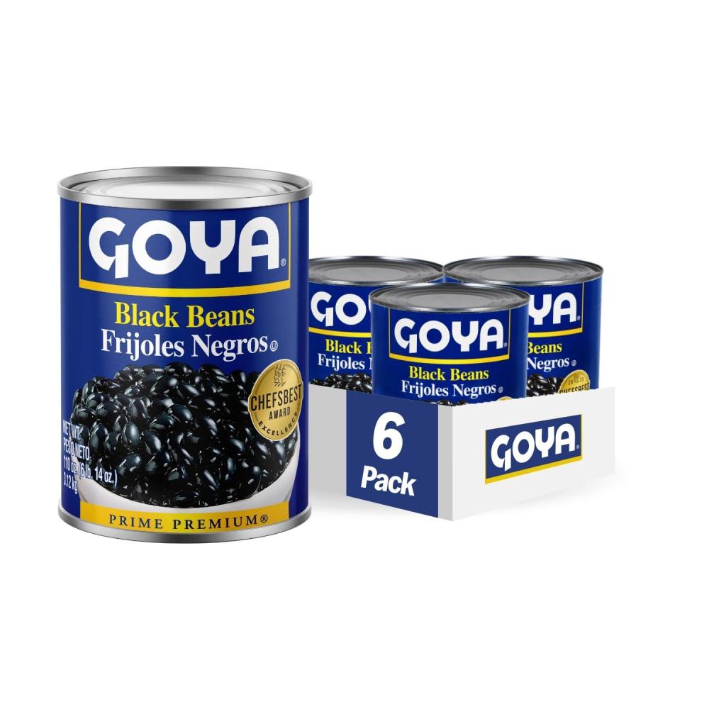 image:imageGoya Foods Black Beans 155 Ounce Pack of 8110 Ounce Pack of 6