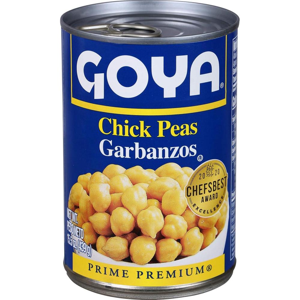 image:imageGoya Foods Chick Peas Garbanzo Beans 155 Ounce Pack of 8155 Ounce Pack of 1
