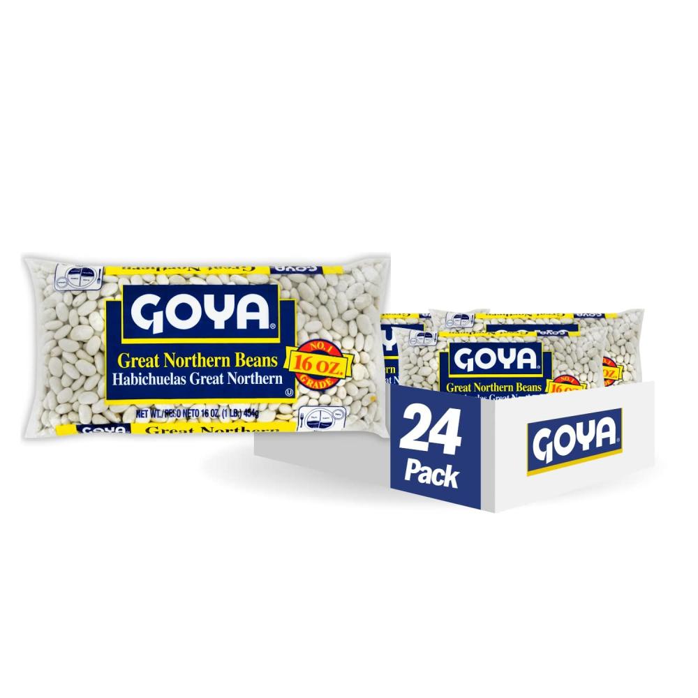 image:imageGoya Foods Great Northern Beans Dry 16 Ounce Pack of 24