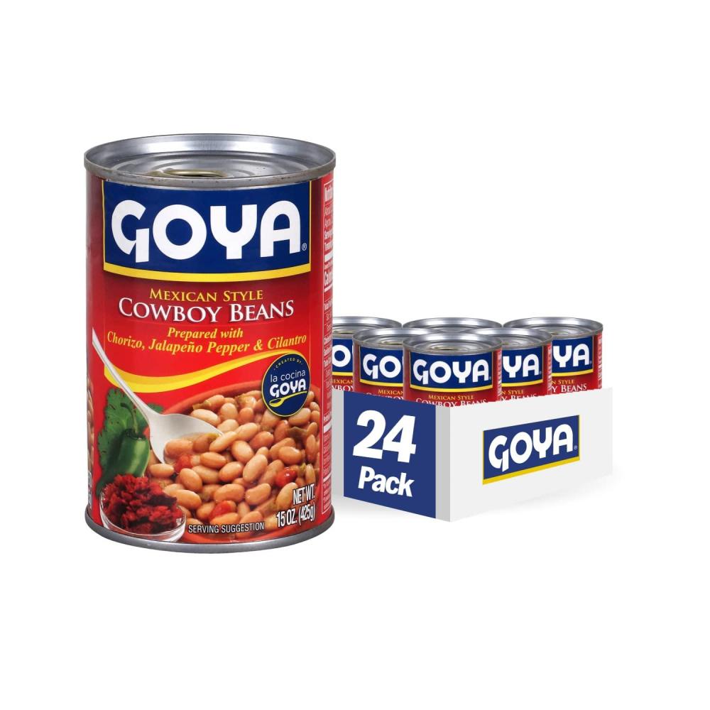 image:imageGoya Foods Mexican Style Cowboy Beans in Sauce 15 Ounce Pack of 24