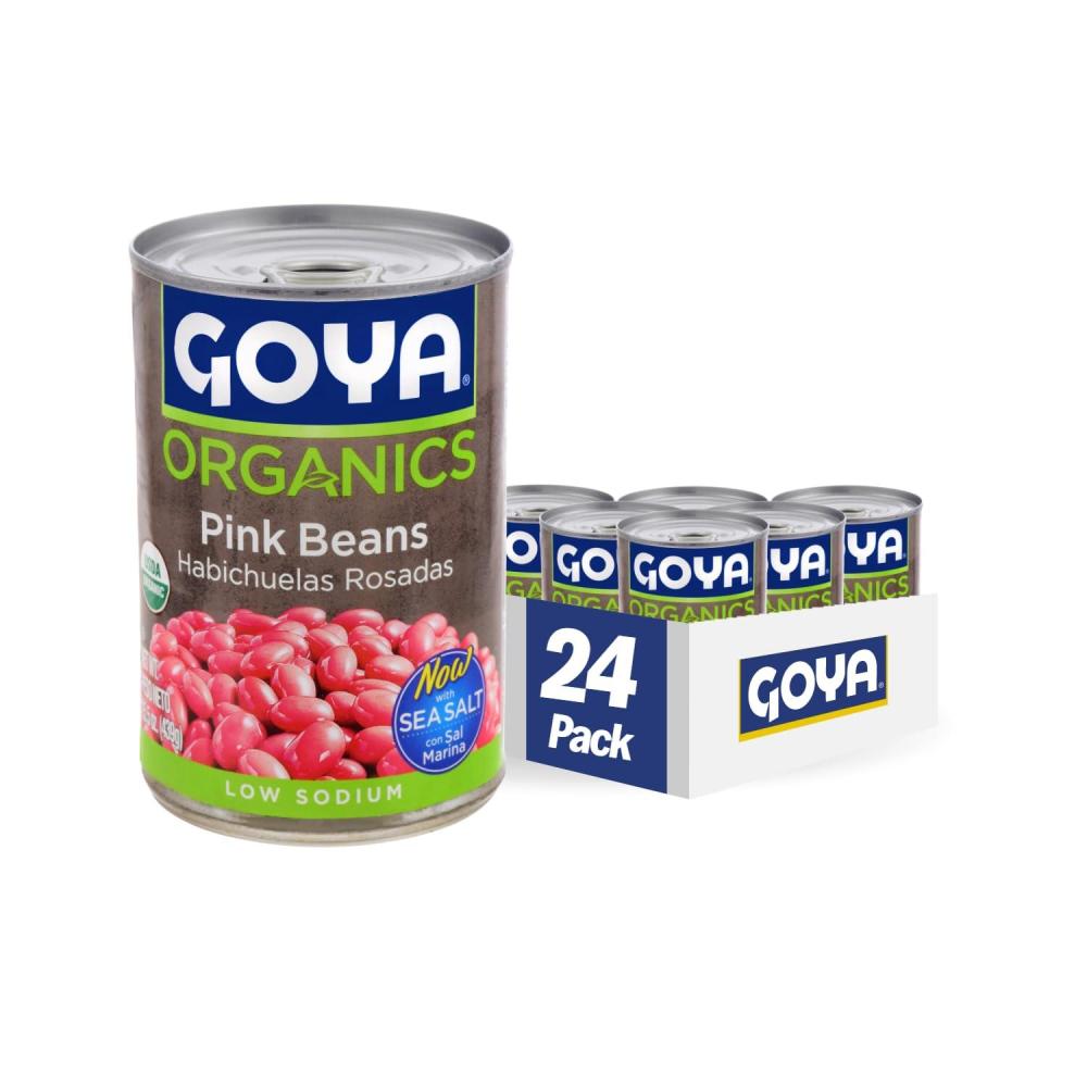 image:imageGoya Foods Organic Pink Beans 155 Ounce Pack of 24 Natural