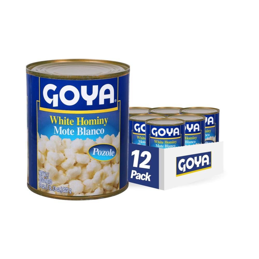 image:imageGoya White Hominy Beans 29 Ounces Pack Of 12181 Pound Pack of 12
