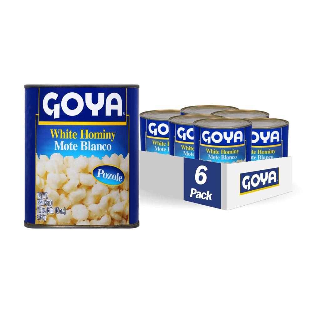 image:imageGoya White Hominy Beans 29 Ounces Pack Of 12675 Pound Pack of 6