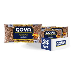 image:imageGoya Foods Pigeon Peas Gandules Dry 16 Ounce Pack of 24