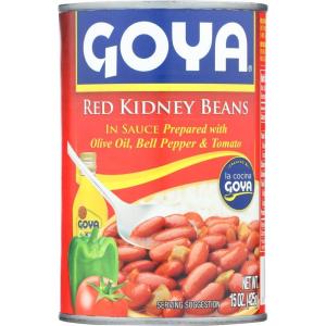image:imageGoya Foods Red Kidney Beans in Sauce Guisadas 15Ounce Pack of 24150 Ounce Pack of 6