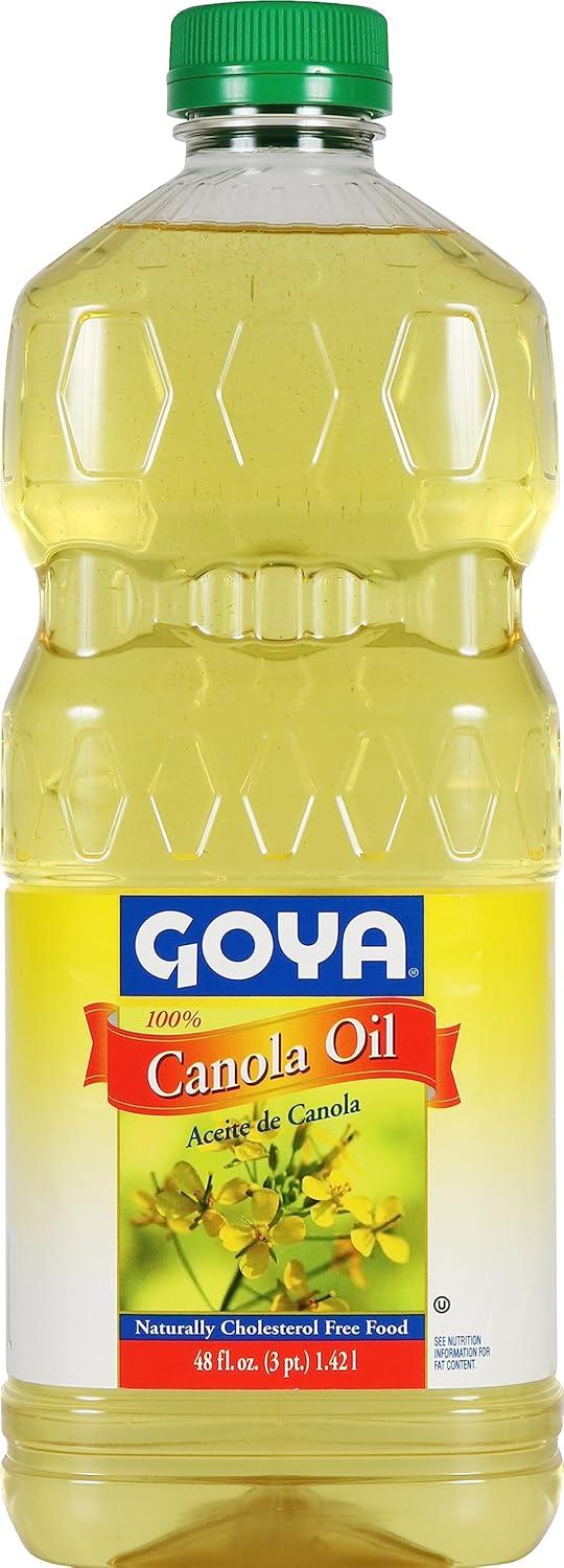 image:imageGoya Foods 100 Canola Oil 48 Fl Oz Pack of 9