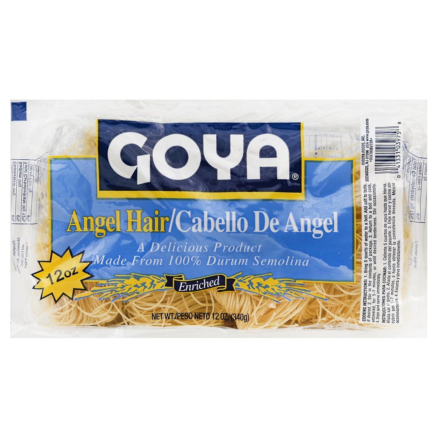 image:imageGoya Foods Angel Hair Pasta 12 Ounce Pack of 1212 Ounce Pack of 12