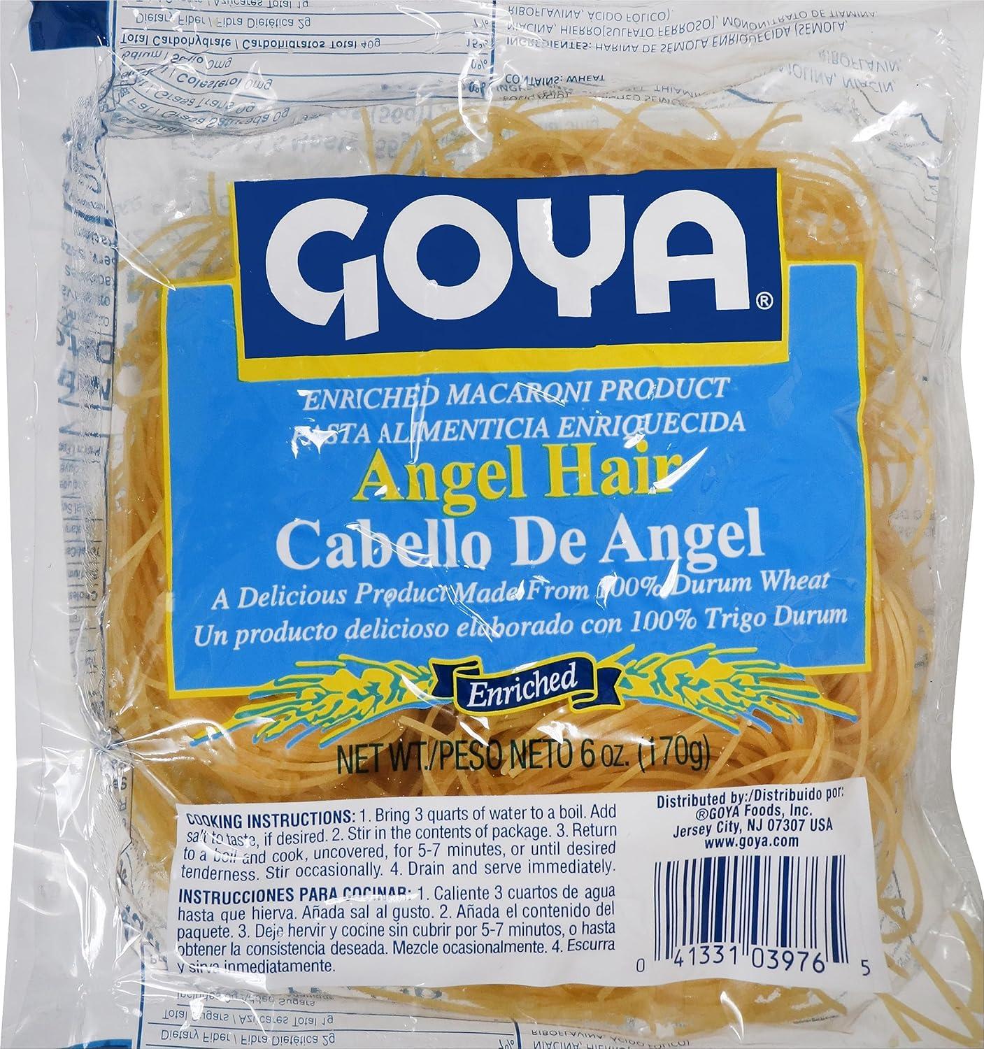 image:imageGoya Foods Angel Hair Pasta 12 Ounce Pack of 126 Ounce Pack of 24