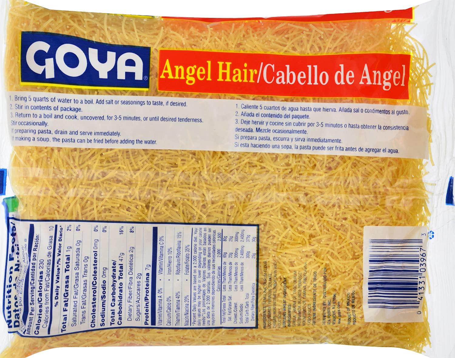 image:imageGoya Foods Angel Hair Pasta 7 Ounce Pack of 2016 Ounce