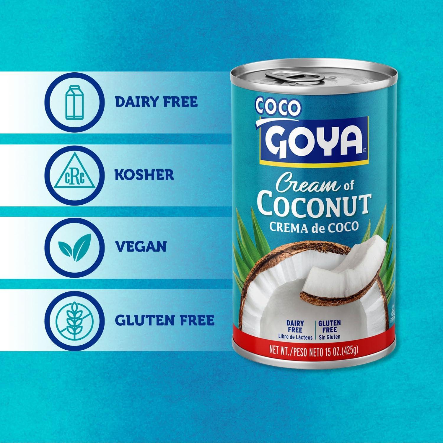 image:imageGoya Foods Cream of Coconut 15Ounce Pack of 2415 Ounce Pack of 24