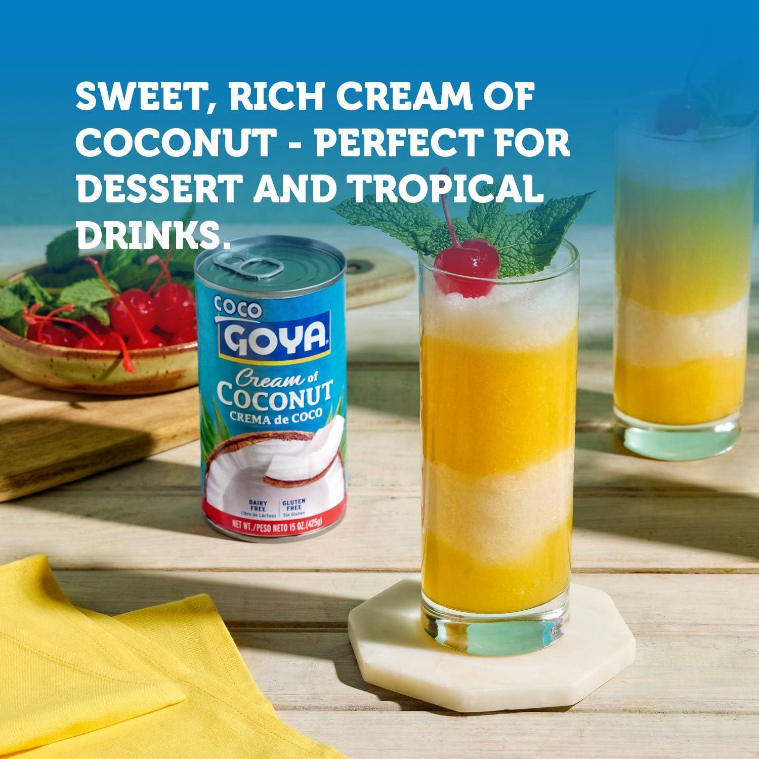 image:imageGoya Foods Cream of Coconut 15Ounce Pack of 2415 Ounce Pack of 24