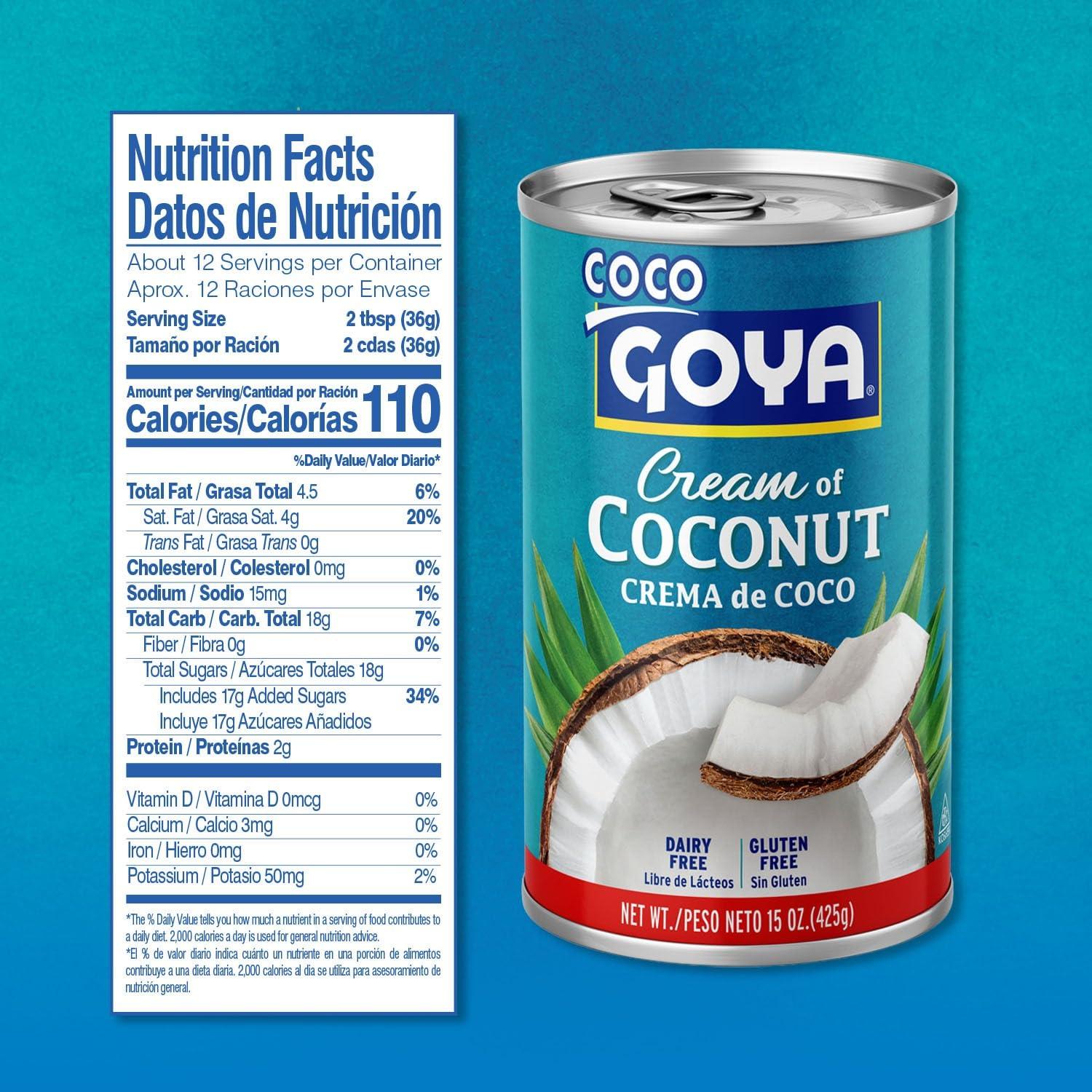 image:imageGoya Foods Cream of Coconut 15Ounce Pack of 2415 Ounce Pack of 24