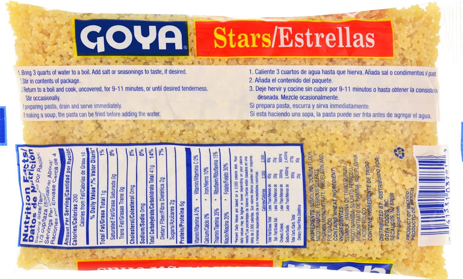 image:imageGoya Foods Estrellas Stars Pasta 7Ounce Pack of 20Estrellas