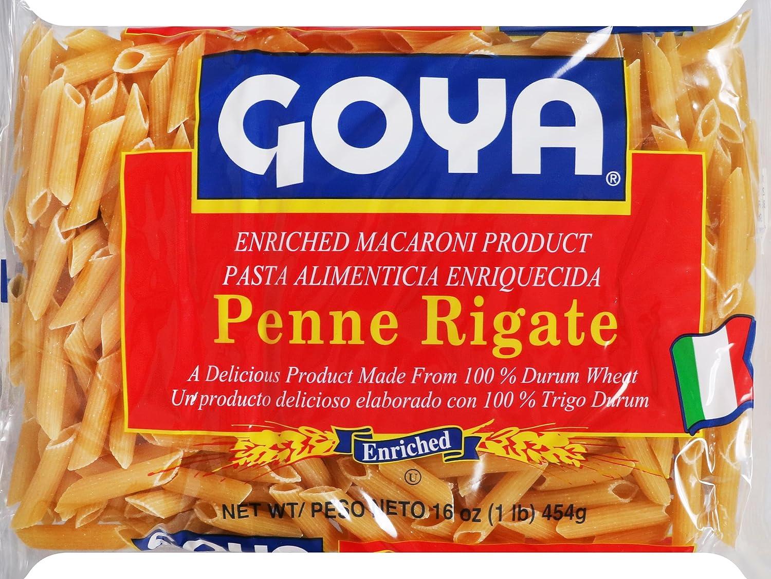 image:imageGoya Foods Penne Rigate Pasta 16Ounce Pack of 20