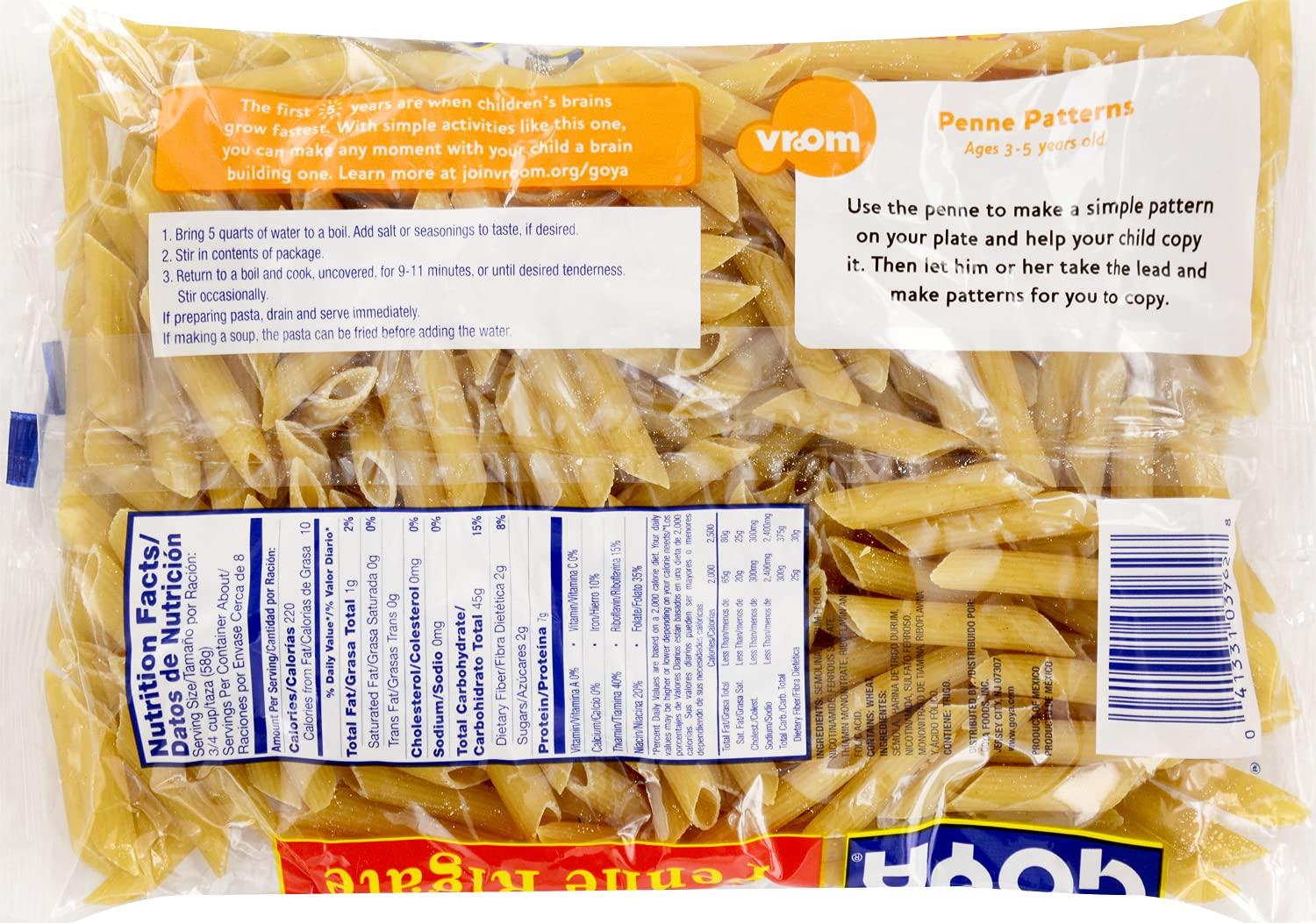 image:imageGoya Foods Penne Rigate Pasta 16Ounce Pack of 20