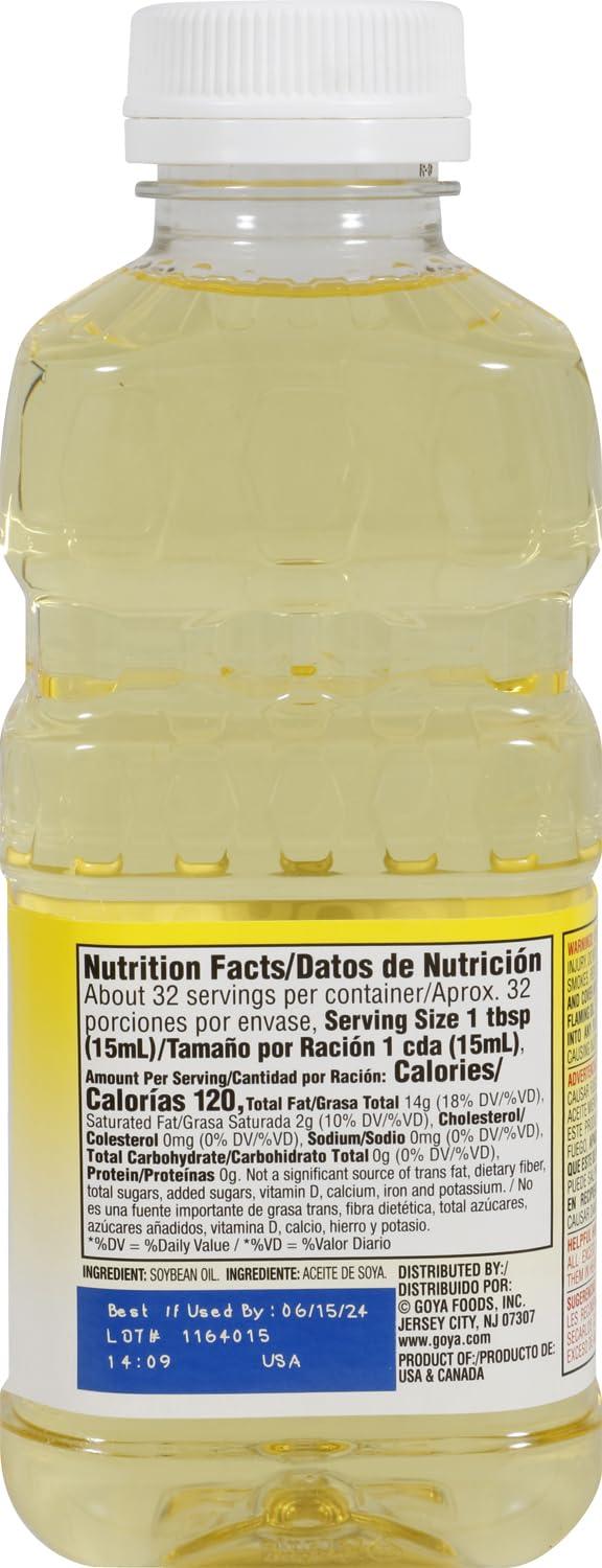 image:imageGoya Foods Vegetable Oil 16 Fl Oz Pack of 2416 Ounce