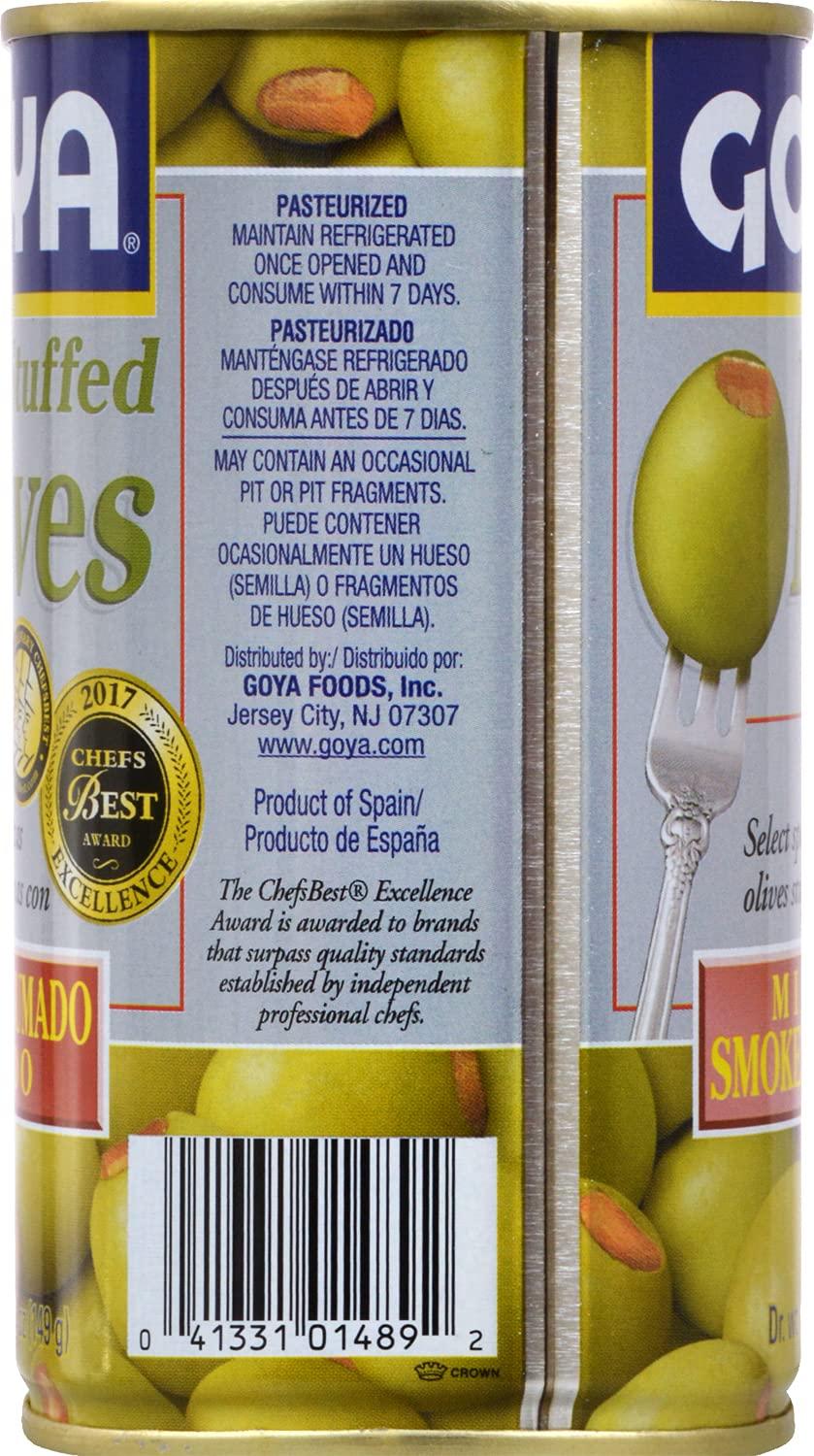image:imageGoya Manzanilla Olives Stuffed with Smoked Salmon 525 Ounce Pack of 12