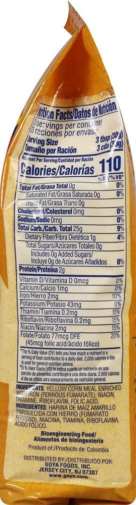 image:imageGoya Masarepa PreCooked Yellow Corn Meal 352 Ounce Pack of 10