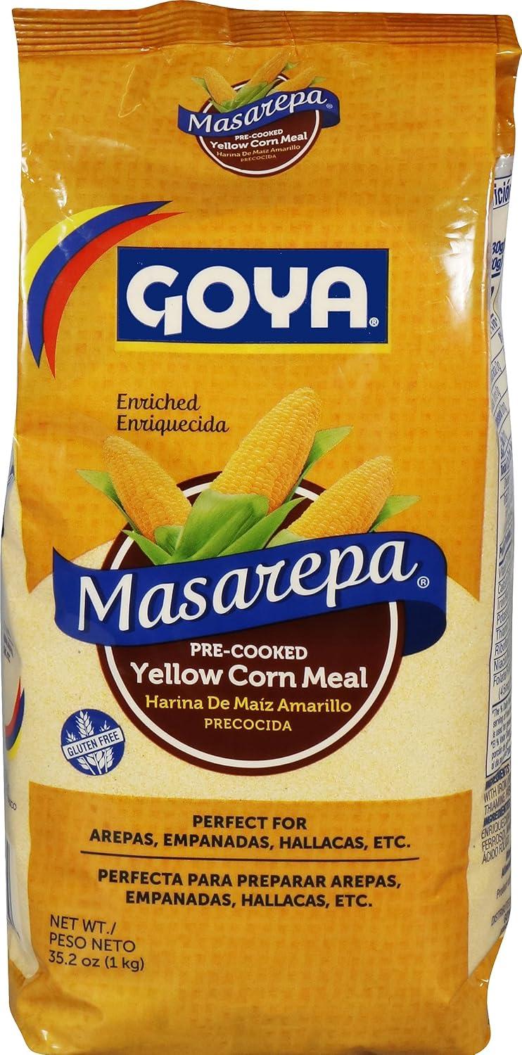 image:imageGoya Masarepa PreCooked Yellow Corn Meal 352 Ounce Pack of 10