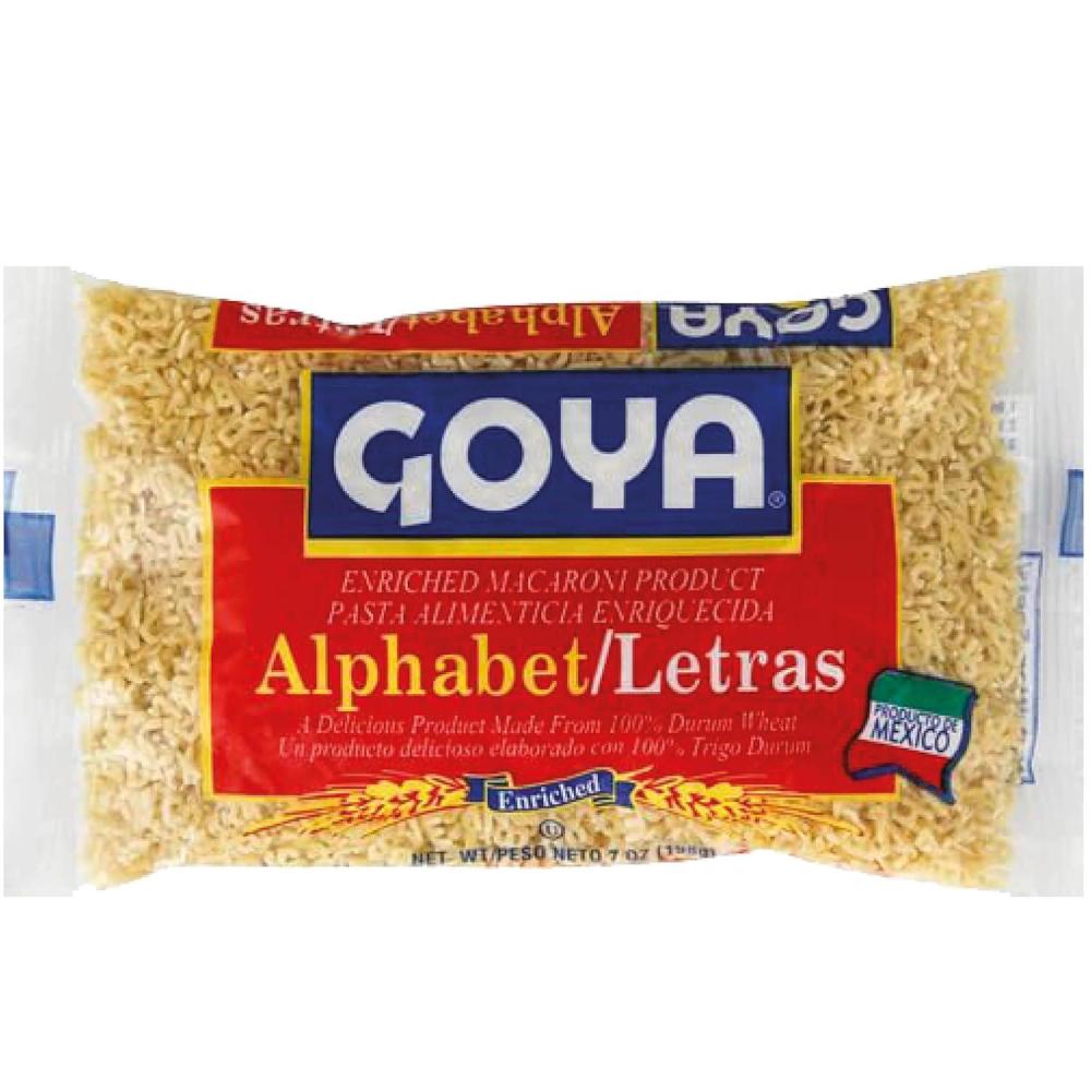 image:imageGoya Foods Alphabet Letras Pasta 7 Ounce Pack of 20Alphabet Pasta