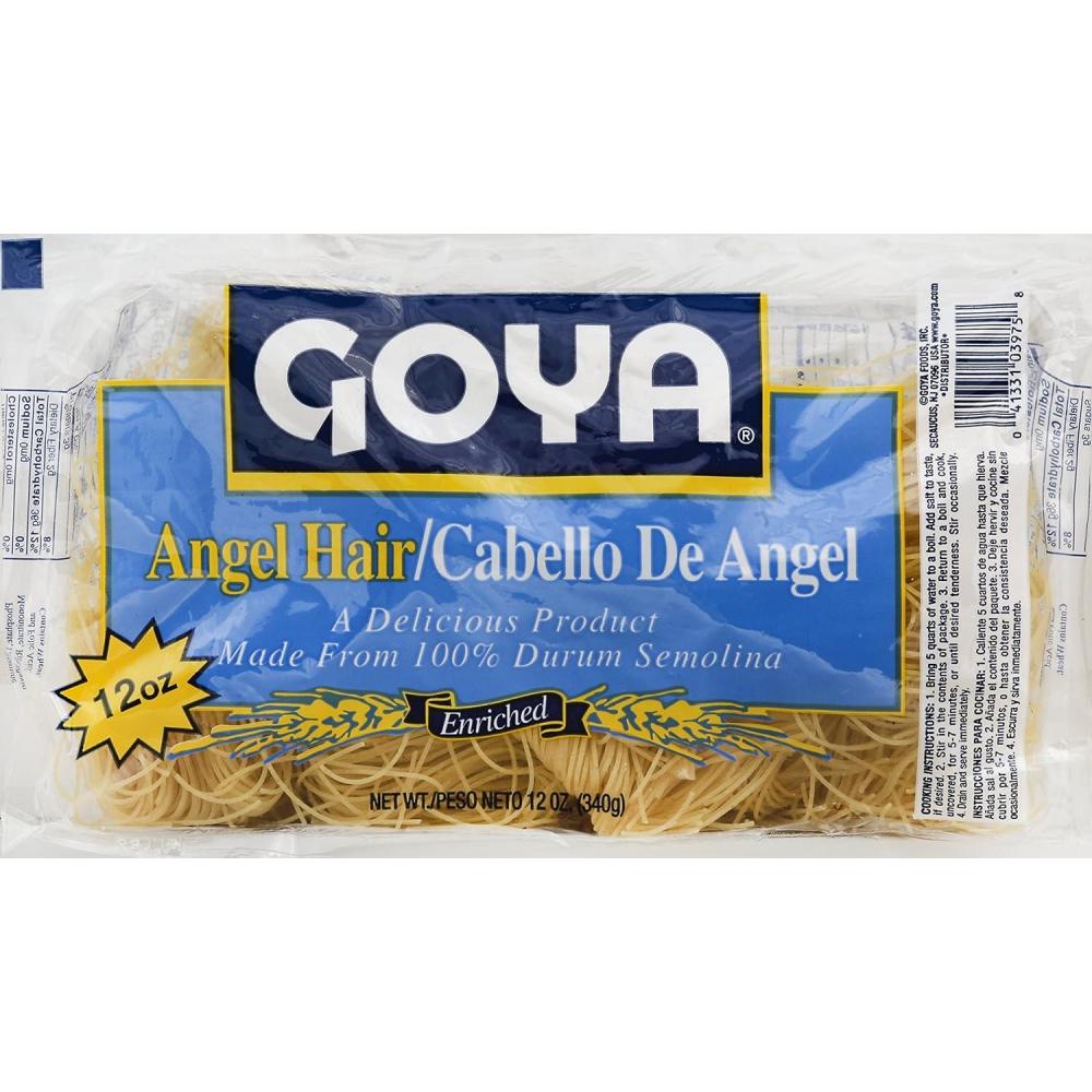 image:imageGoya Foods Angel Hair Pasta 12 Ounce Pack of 1212 Ounce Pack of 12