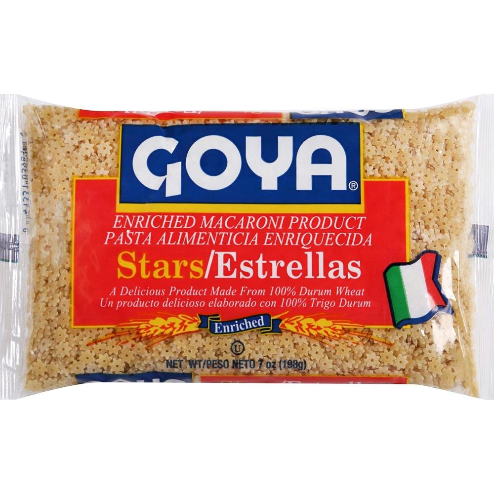 image:imageGoya Foods Estrellas Stars Pasta 7Ounce Pack of 20Enriched Macaroni