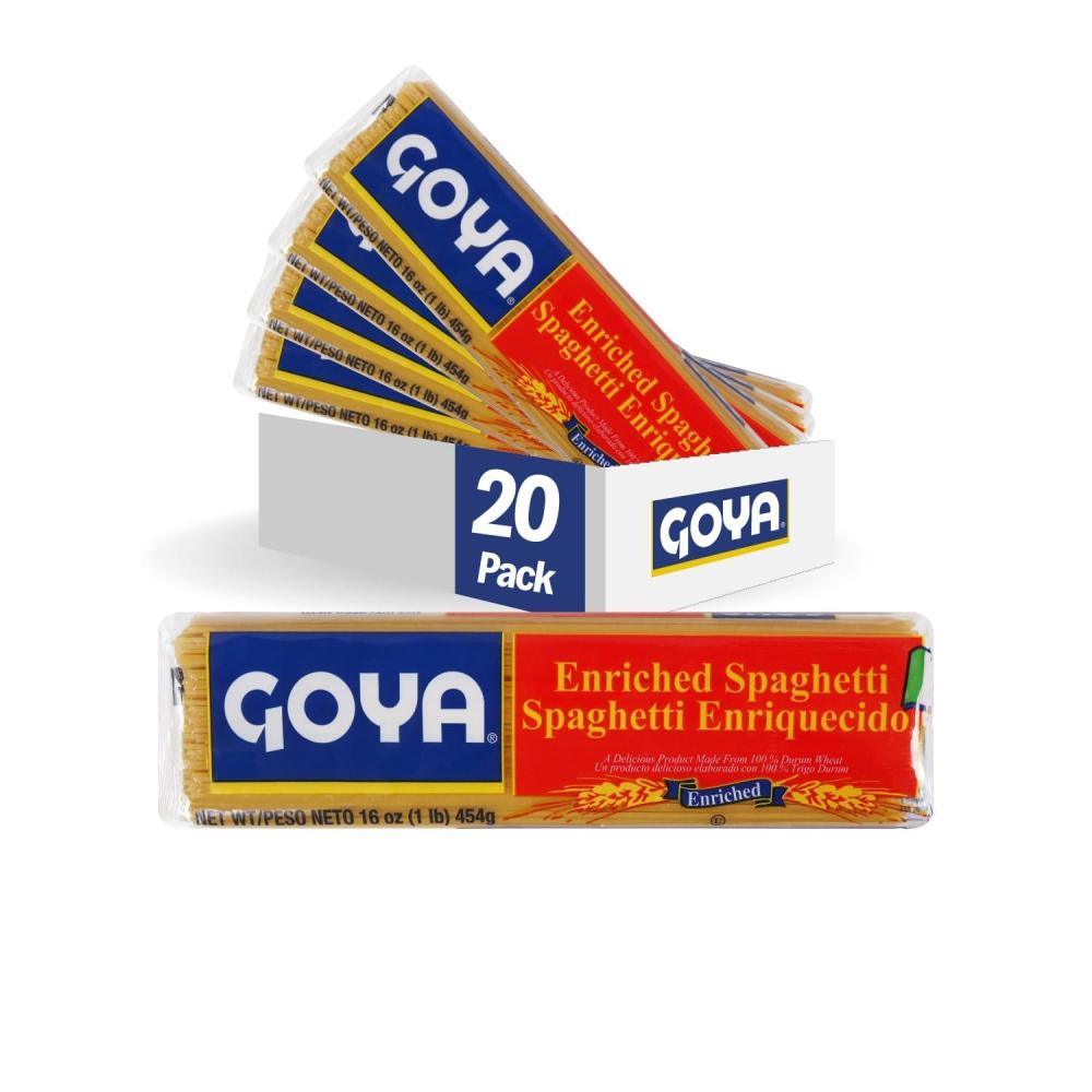 image:imageGoya Foods Spaghetti Pasta 7Ounce Pack of 2016 Ounce Pack of 20
