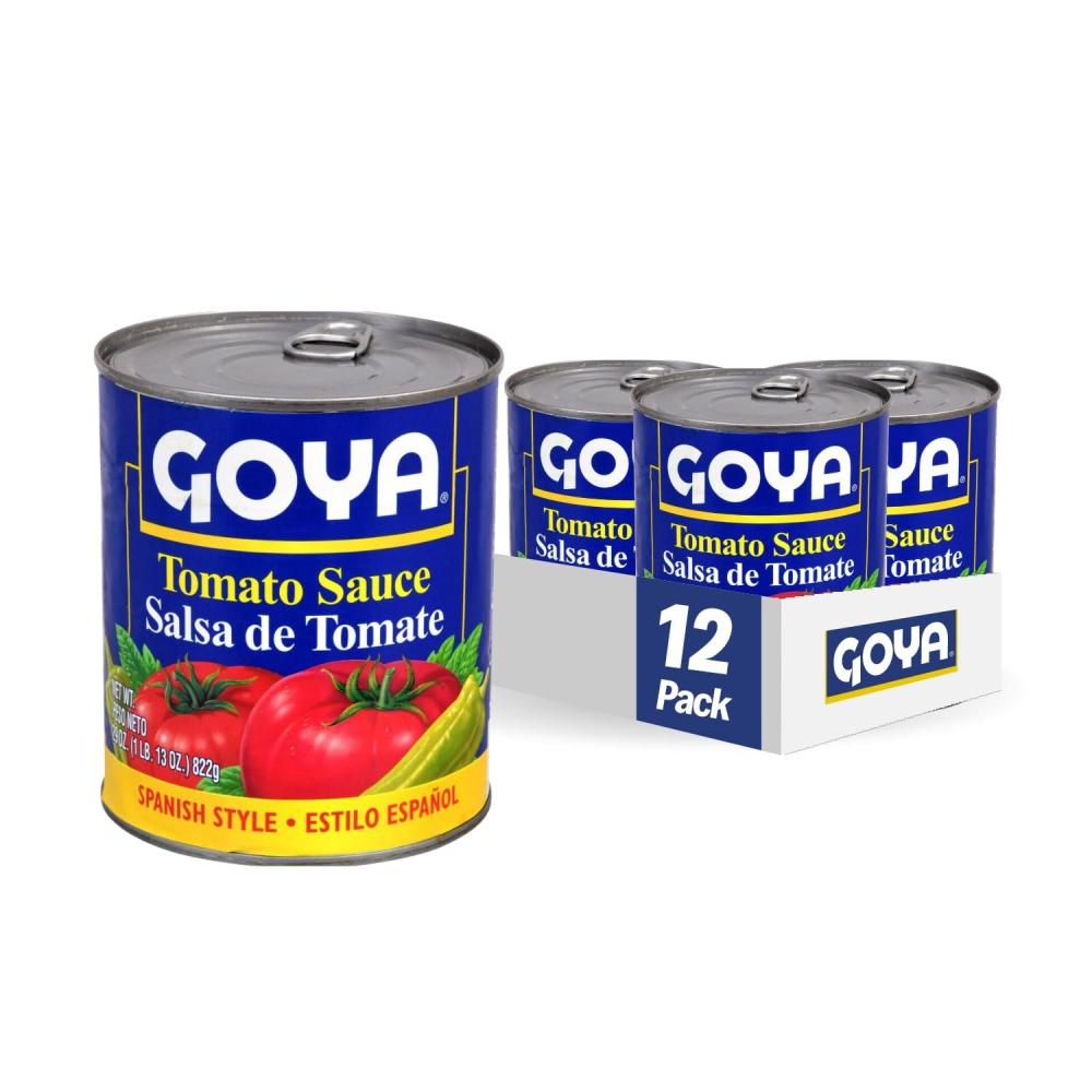 image:imageGoya Foods Tomato Sauce Spanish Style 8 Ounce Pack of 48181 Pound Pack of 12