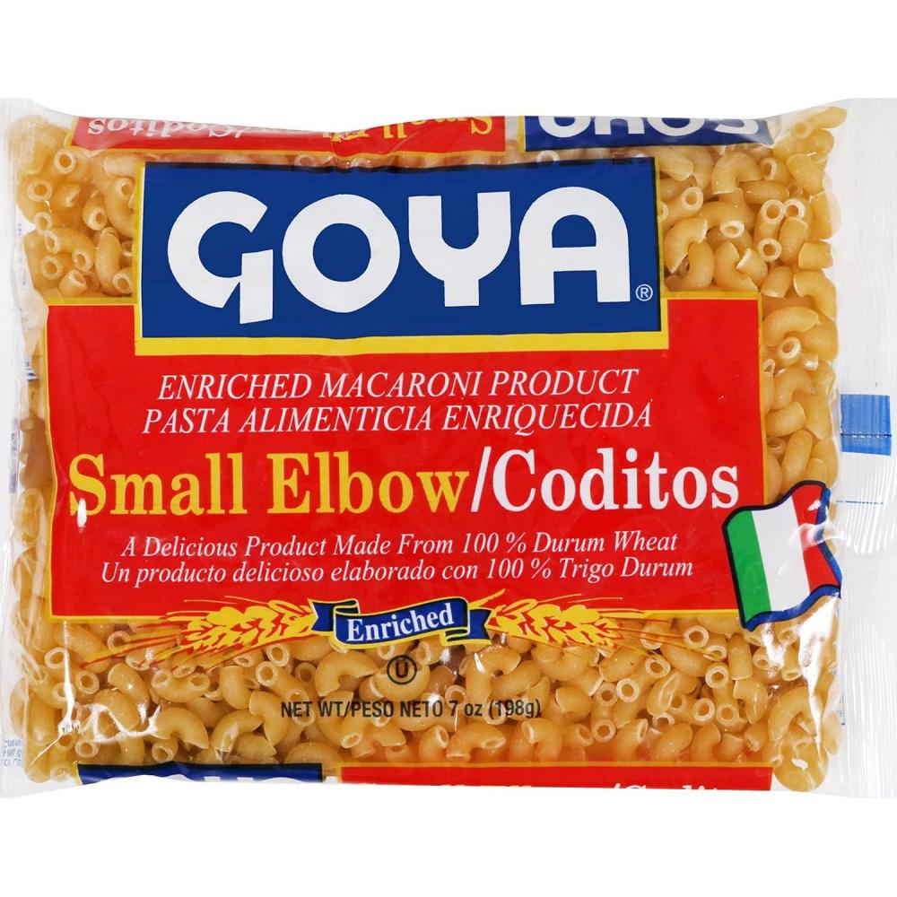 image:imageGoya Small Elbow Enriched Macaroni Pasta 7 Ounce7 Ounce Pack of 1