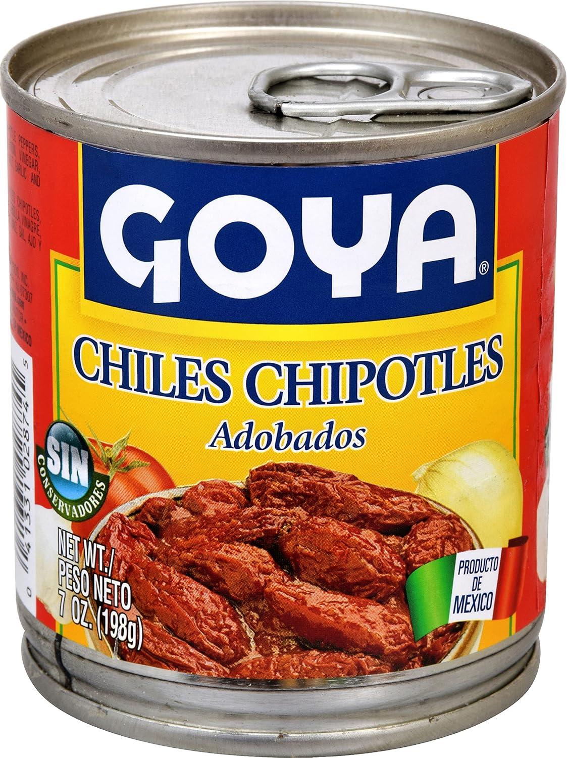 image:imageGoya Chipotle Peppers in Adobo Sauce 7 oz7 Ounce Pack of 4
