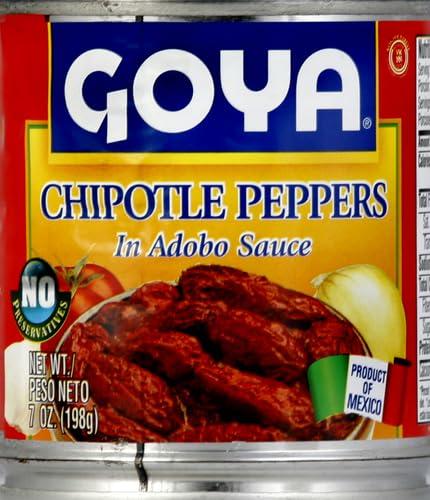 image:imageGoya Chipotle Peppers in Adobo Sauce 7 oz7 Ounce Pack of 4
