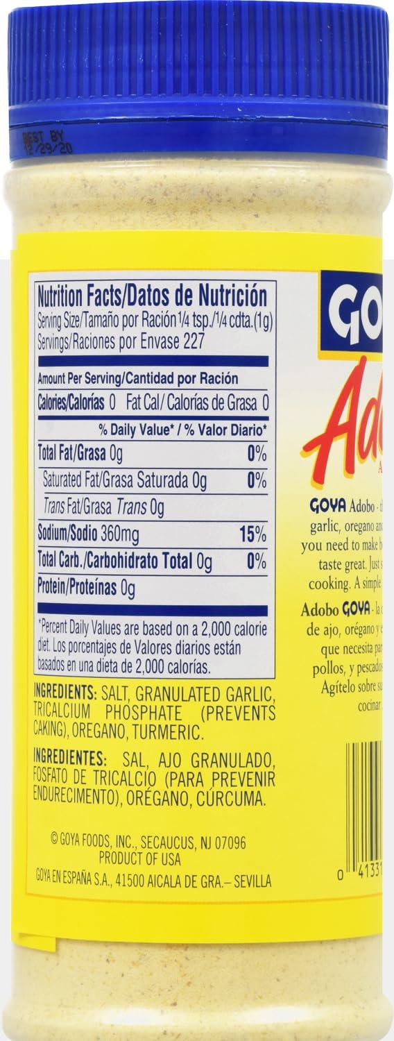 image:imageGoya Foods Adobo without Pepper 12Ounce Pack of 24 3823Without Pepper