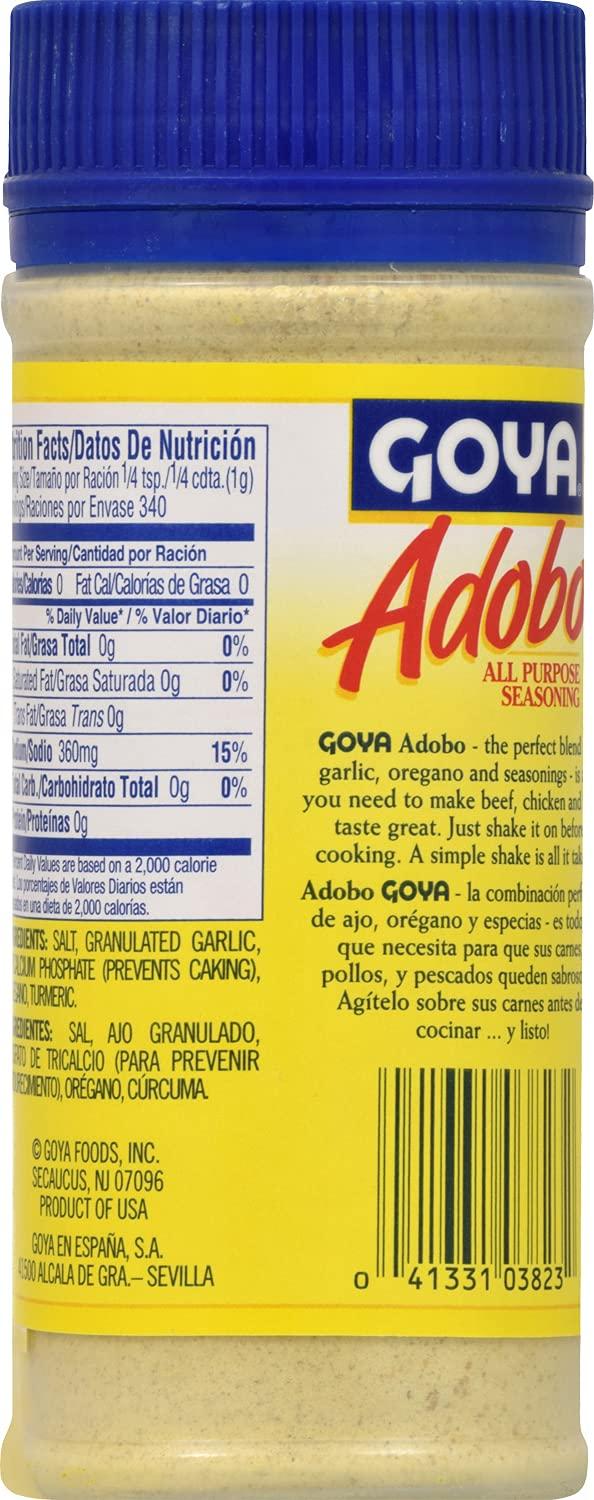 image:imageGoya Foods Adobo without Pepper 12Ounce Pack of 24 3823Without Pepper