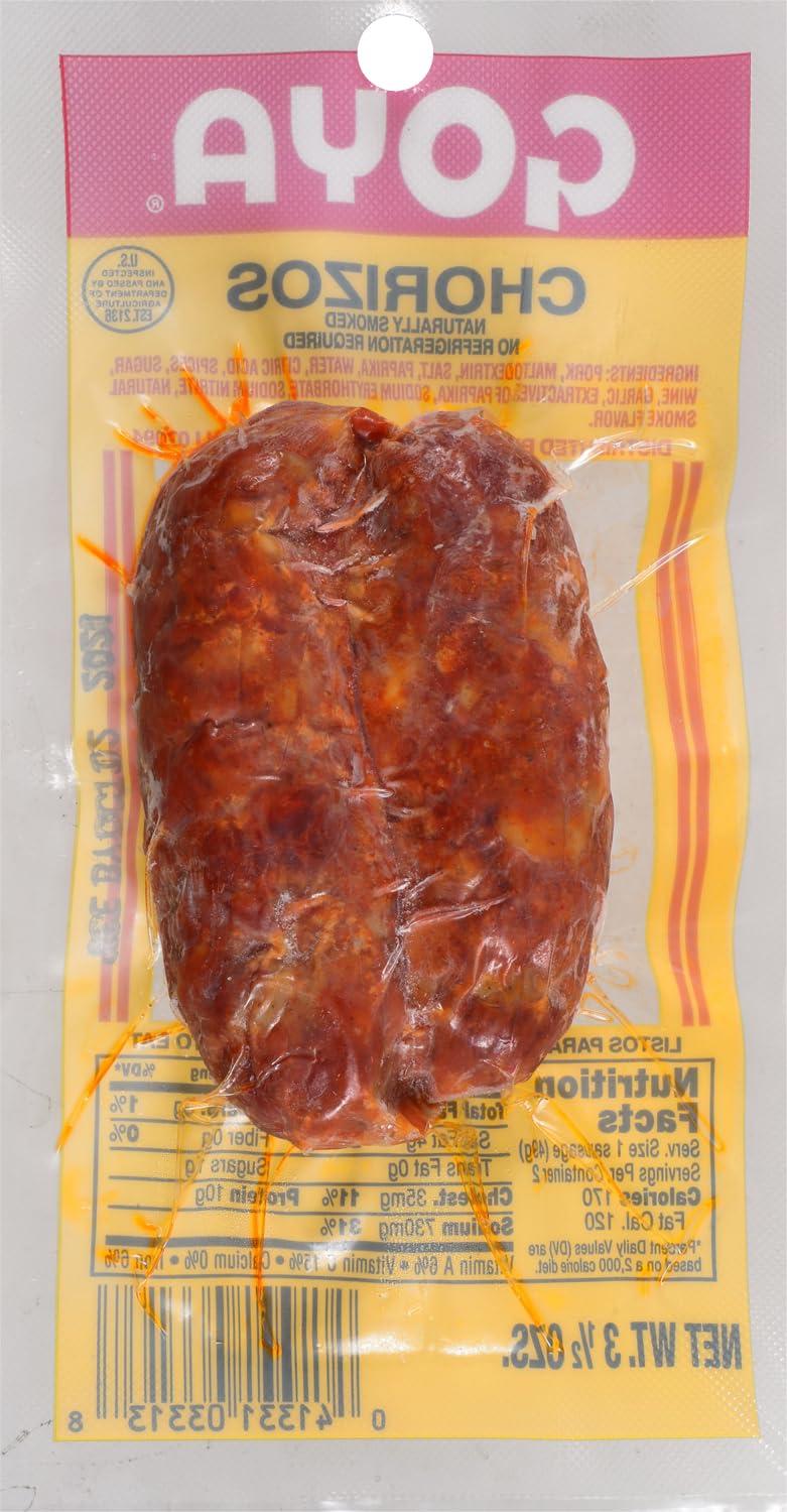image:imageGoya Foods Chorizo 35 Ounce Pack of 16Smoked
