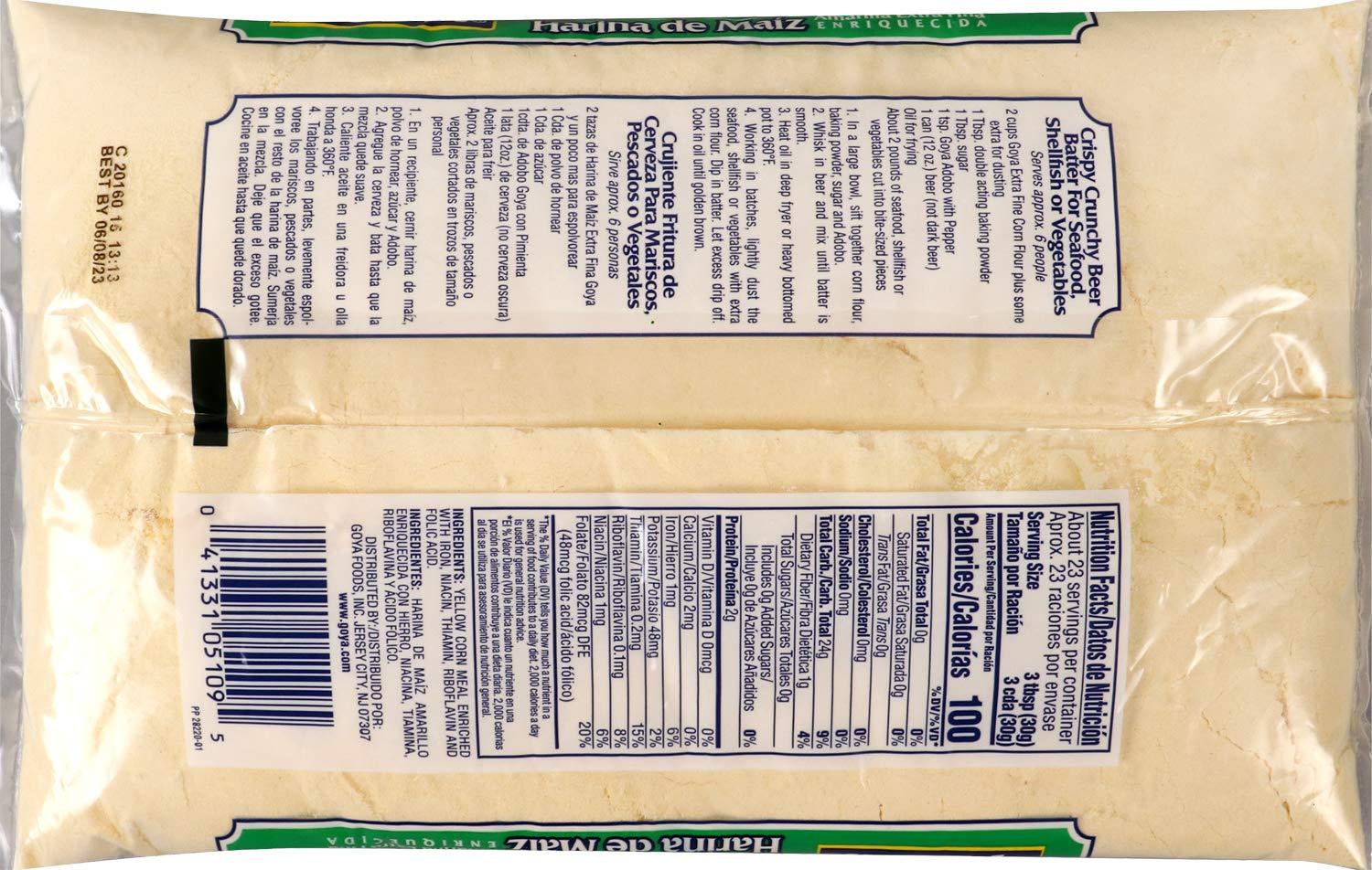 image:imageGoya Foods Extra Fine Yellow Corn Meal 24 Ounce Pack of 12 5109
