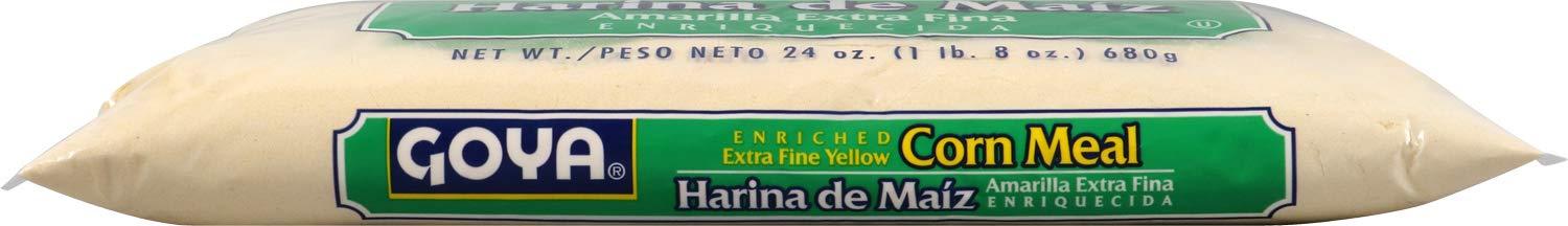 image:imageGoya Foods Extra Fine Yellow Corn Meal 24 Ounce Pack of 12 5109