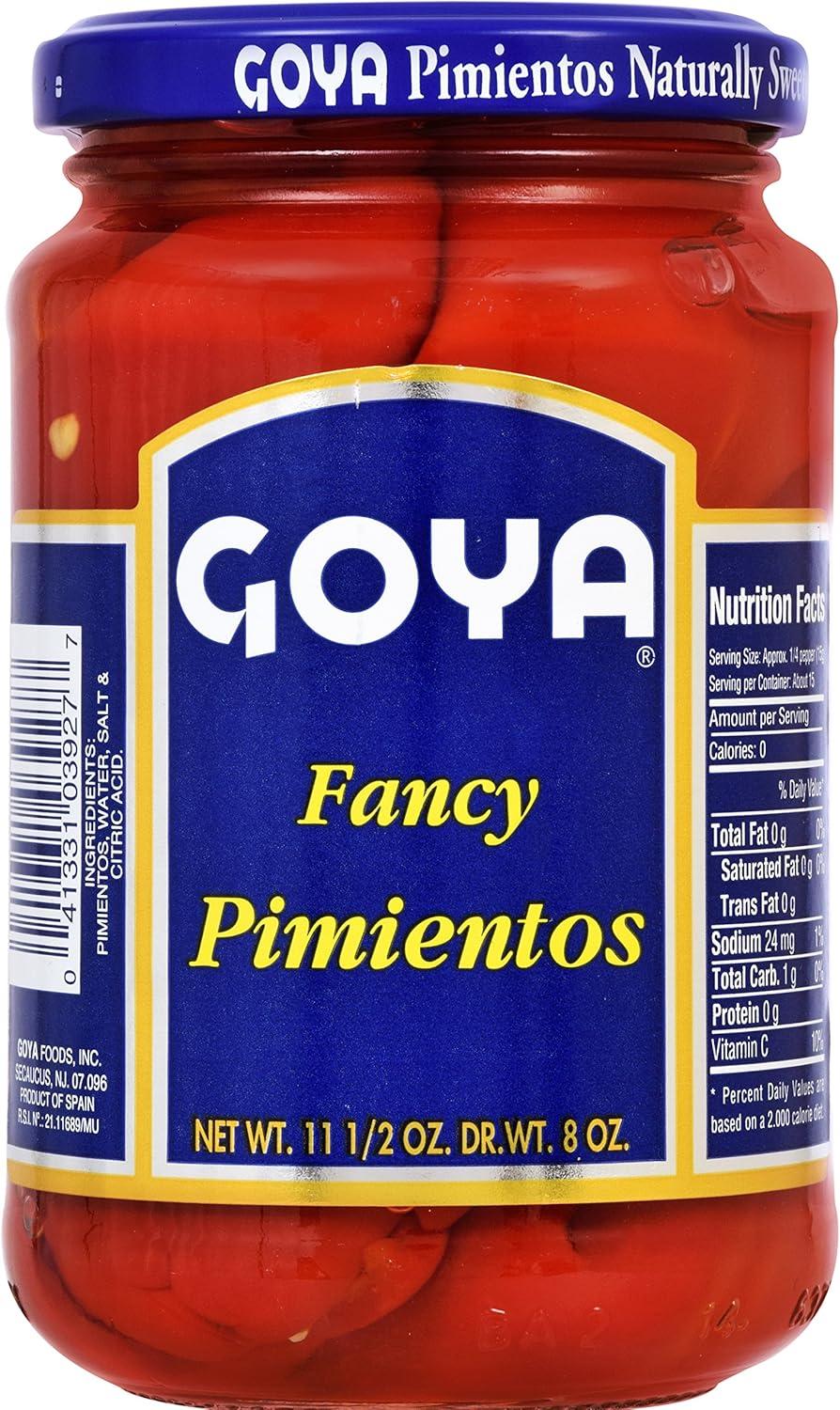 image:imageGoya Foods Fancy Red Pimientos 14 Ounce Pack of 24115Ounce