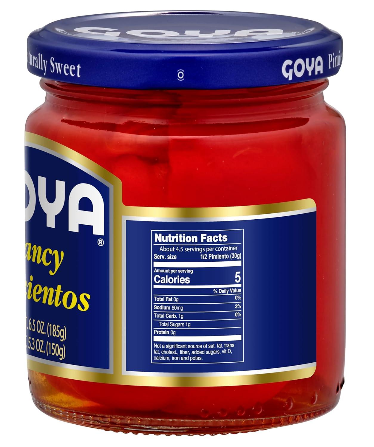 image:imageGoya Foods Fancy Red Pimientos 14 Ounce Pack of 2465Ounce