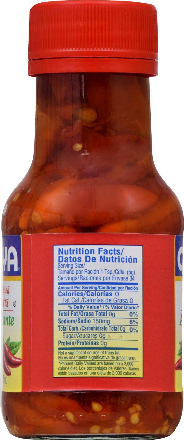 image:imageGoya Foods Hot Pickled Red Peppers 6 Ounce Pack of 12