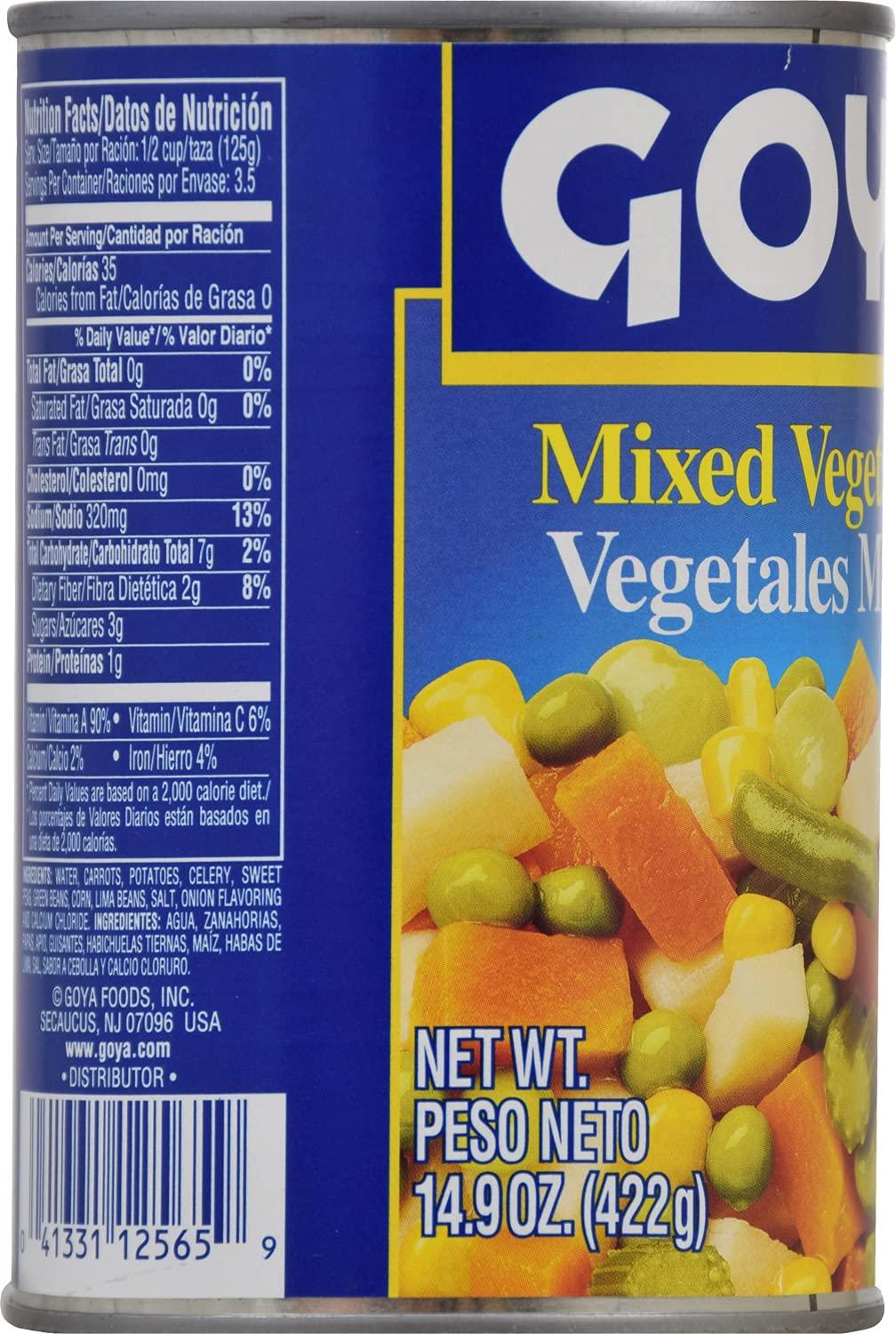 image:imageGoya Foods Mixed Vegetables 15 Ounce Pack of 24