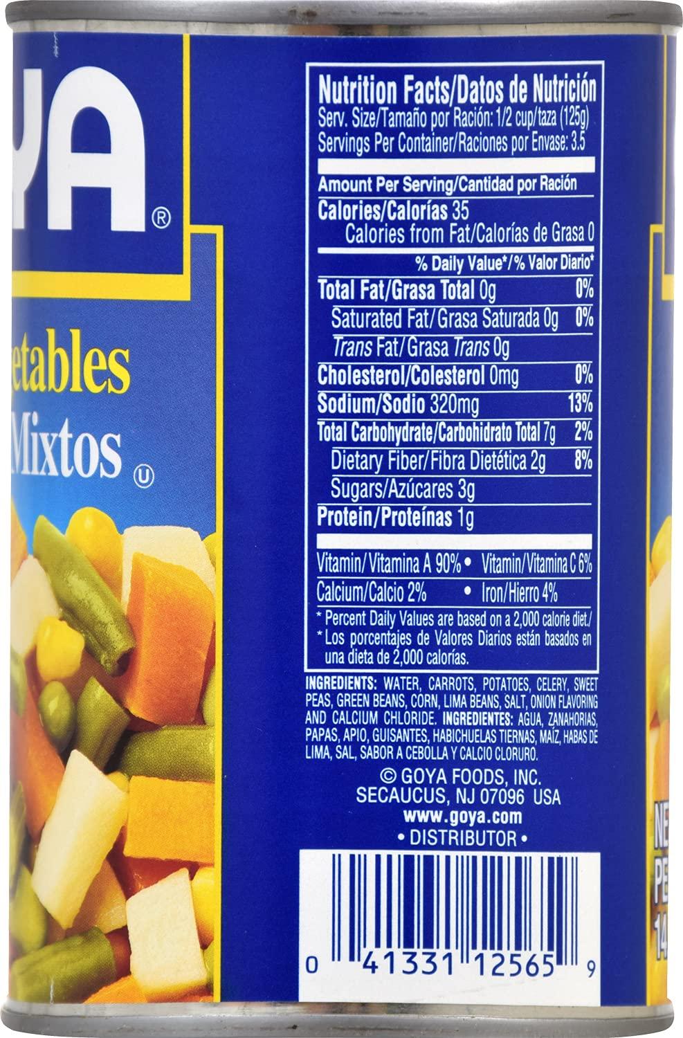 image:imageGoya Foods Mixed Vegetables 15 Ounce Pack of 24