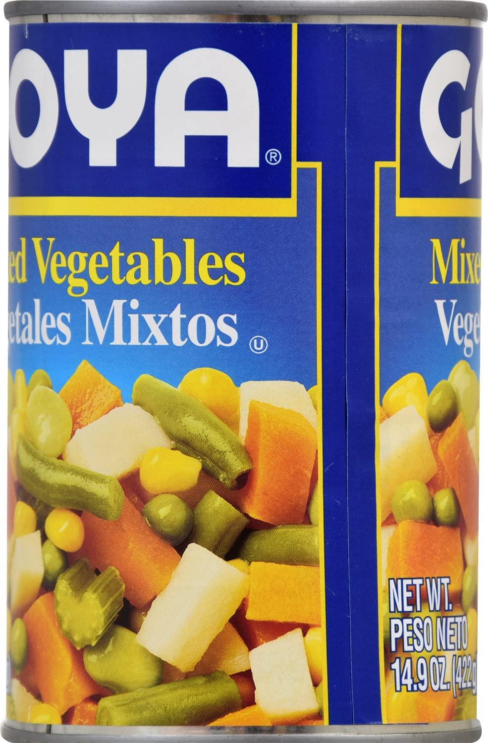 image:imageGoya Foods Mixed Vegetables 15 Ounce Pack of 24