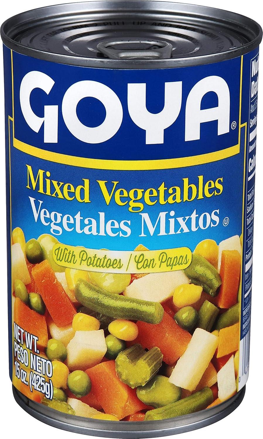 image:imageGoya Foods Mixed Vegetables 15 Ounce Pack of 24