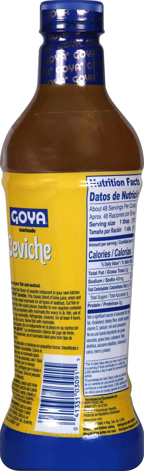 image:imageGoya Foods Mojo Ceviche Marinade 245 Fl Oz Pack of 12