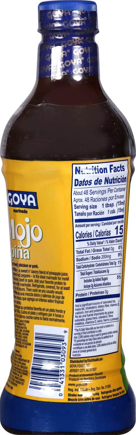 image:imageGoya Foods Mojo Marinade Pineapple 245 Fl Oz Pack of 12