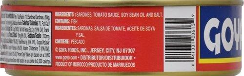 image:imageGoya Foods Sardines in Tomato Sauce 15Ounce Pack of 24Tomato