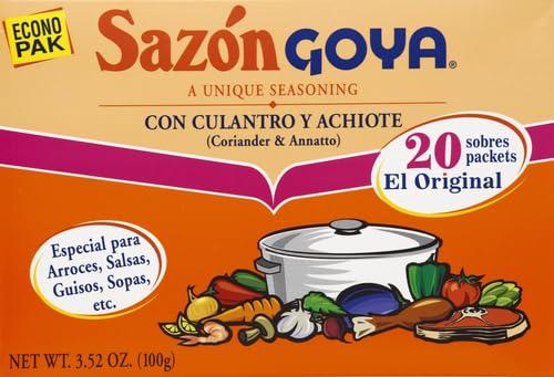 image:imageGoya Foods Sazn Seasoning with Coriander amp Annatto 141 Ounce Pack of 3635 Ounce Pack of 1
