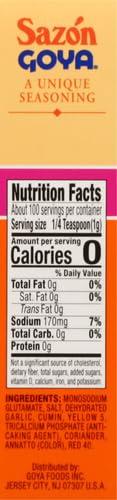 image:imageGoya Foods Sazn Seasoning with Coriander amp Annatto 141 Ounce Pack of 3635 Ounce Pack of 1