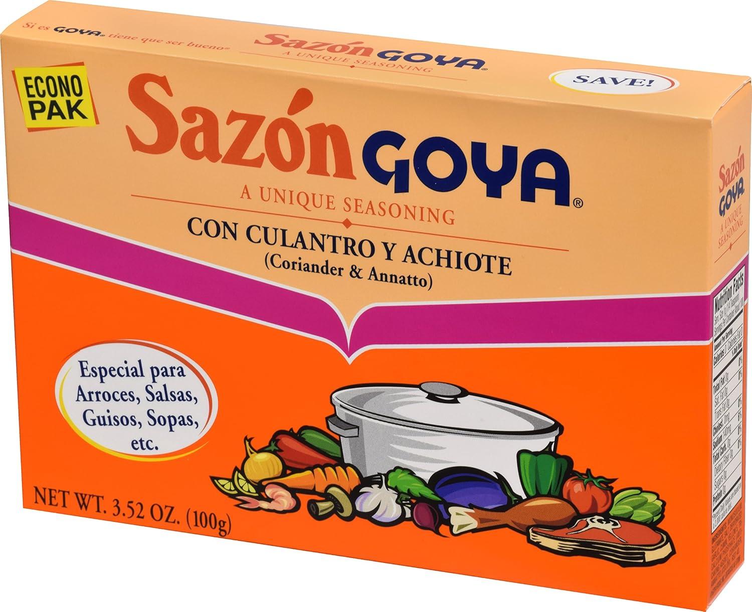 image:imageGoya Foods Sazn Seasoning with Coriander amp Annatto 352 Ounce